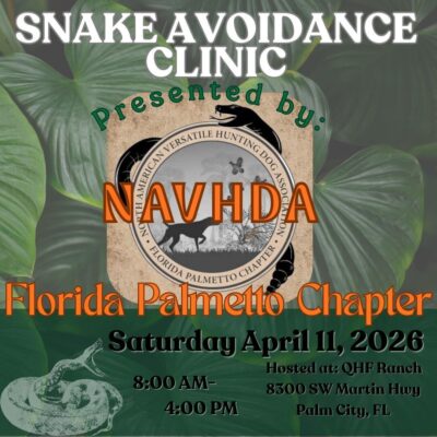 Snake Avoidance Clinic - April 11